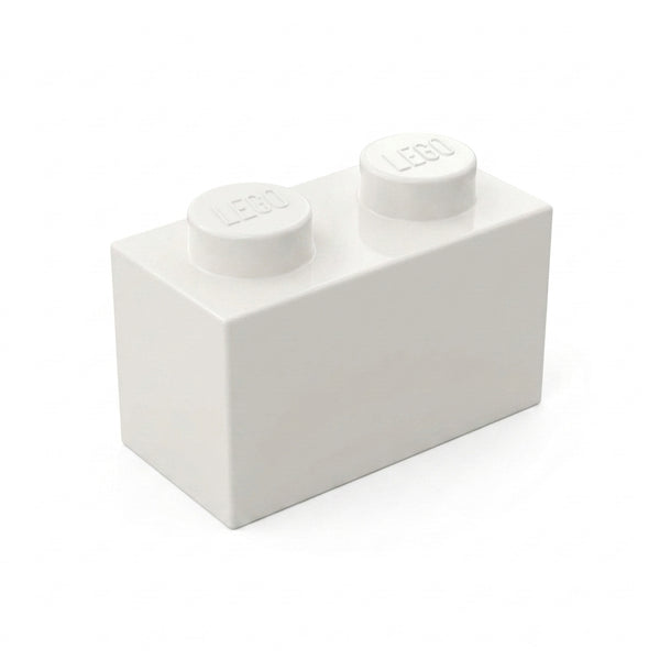 Цегла 1 x 2 (Біла)