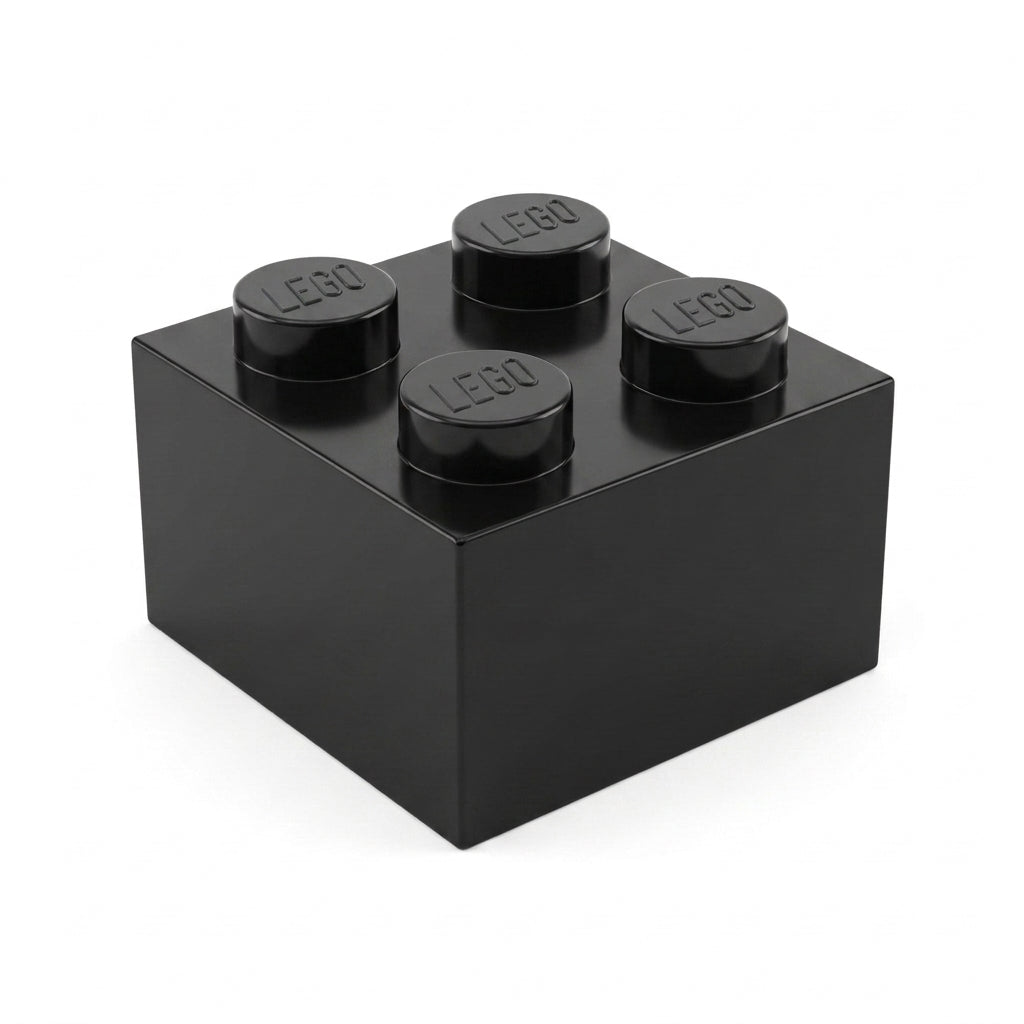 Цегла 2 x 2 (Чорна)