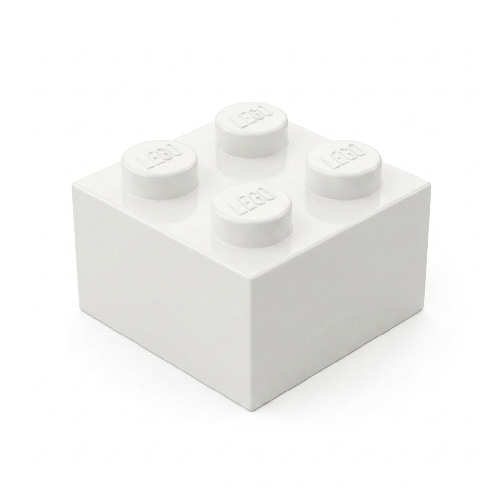 Цегла 2 x 2 (Біла)