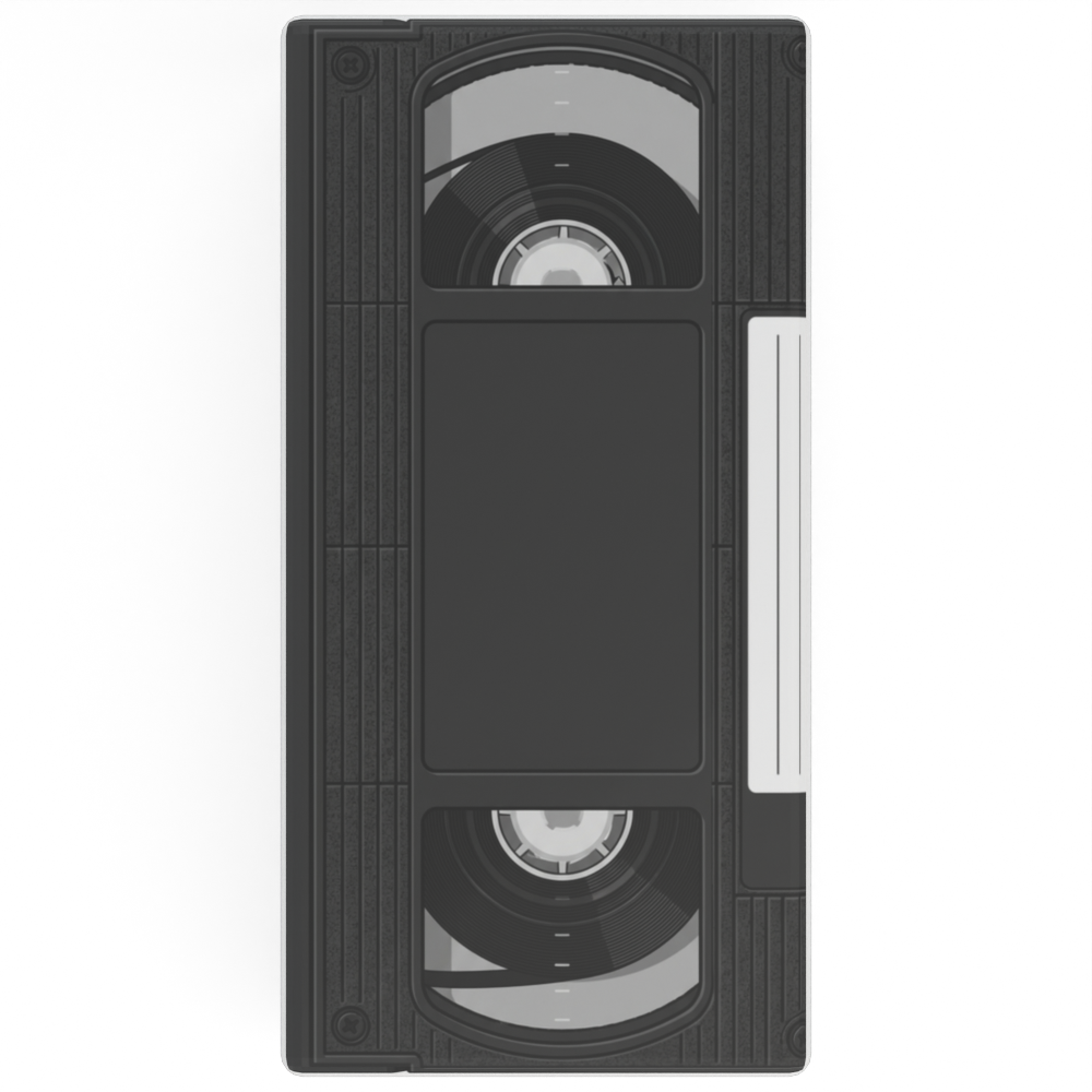 Плитка з принтом «Відеокасета VHS»