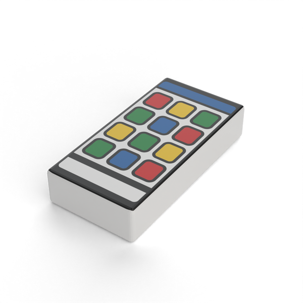 Плитка 1×2 з принтом смартфона