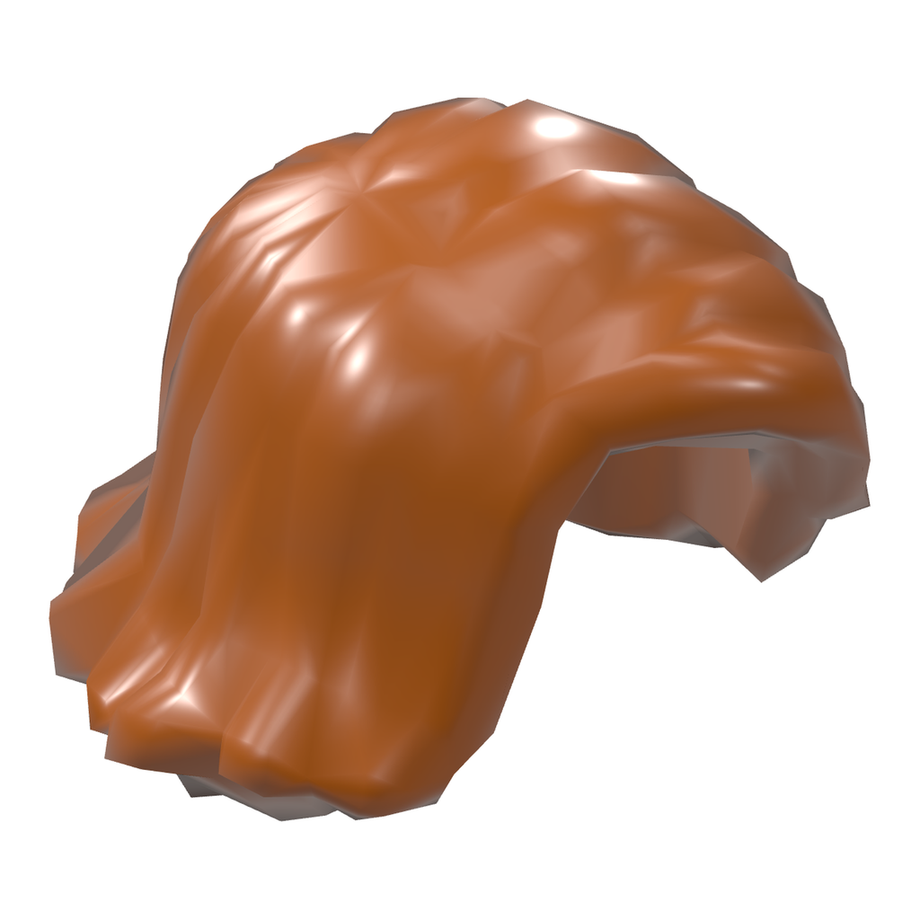 Волосся середньої довжини зачесане вбік